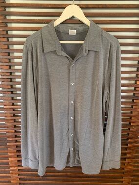 🎉NEW LISTING!🎉all in motion Men's Grey Long-Sleeve Button-Down Shirt